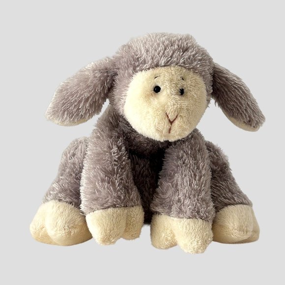 Ganz Plush Luke Lamb Sheep Heritage Collection Gray Baby Soother Lovey Toy 8.5" - Picture 1 of 11